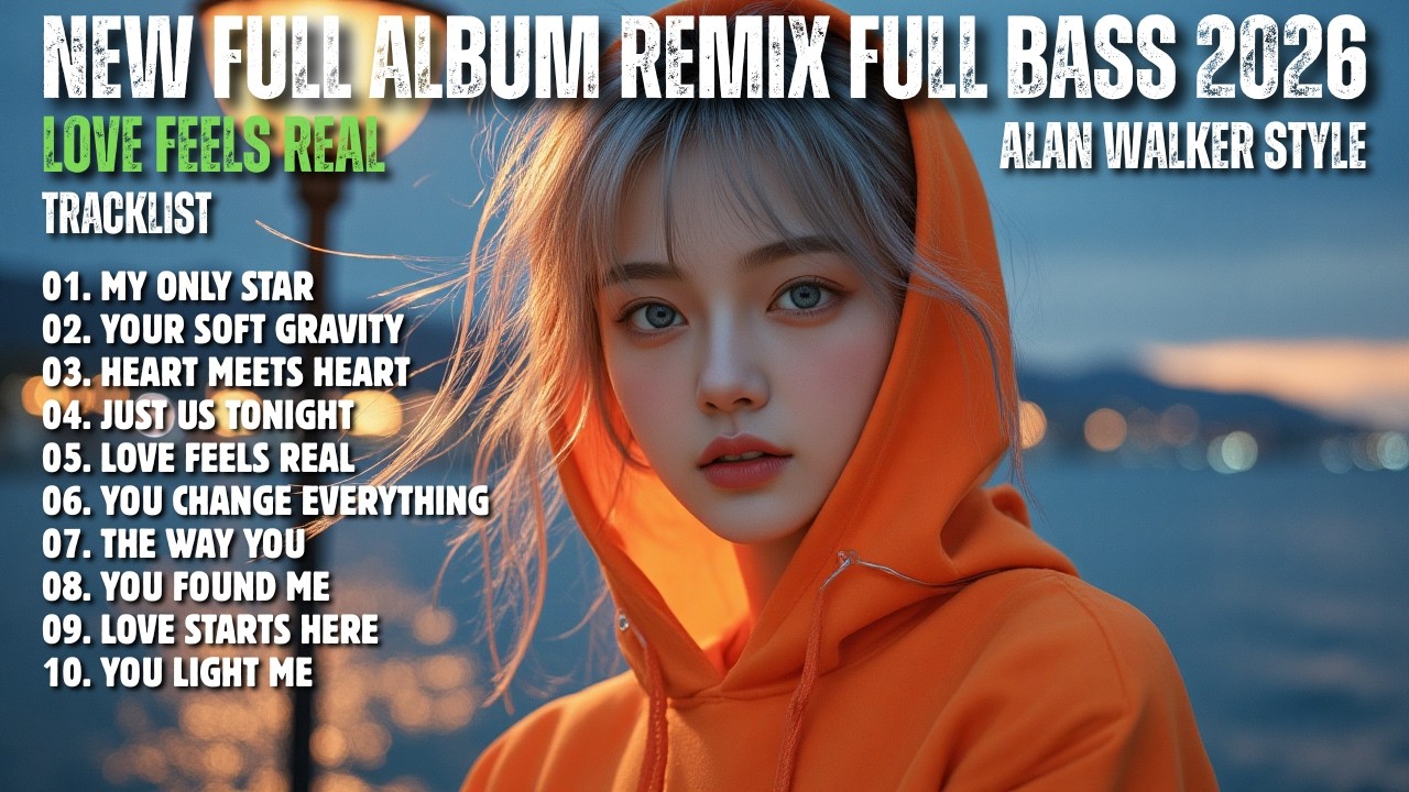 ALAN WALKER STYLE X SAHARA || LOVE FEELS REAL || NEW FULL ALBUM REMIX FULL BASS 2026
