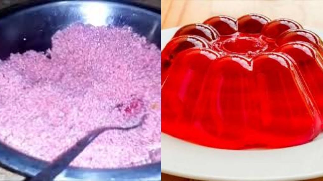 طريقة عمل الجيلي البودرة دريم  حصري لاول مرة على اليوتيوب