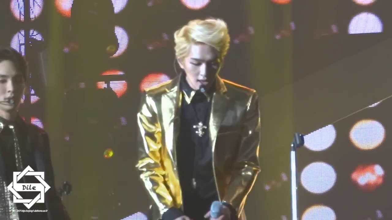 131229 SBS 가요대전 - ONEW after cut