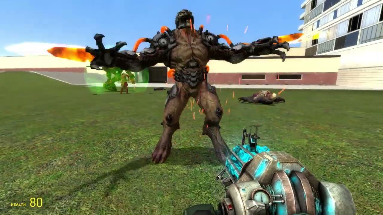 Playing GMOD...