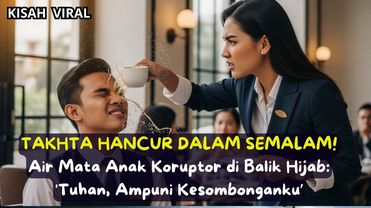 KARMA NYATA! Dulu Siram Pelayan, Kini Wajahnya Cacat & Tinggal di Kontrakan Sempit