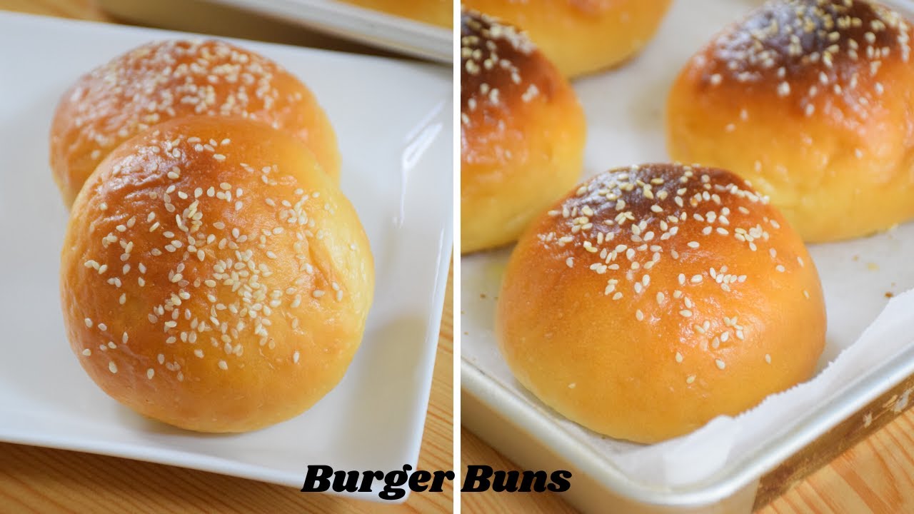 Burger Buns | Eggless Buns Recipe | Hamburger buns | Very Soft Buns