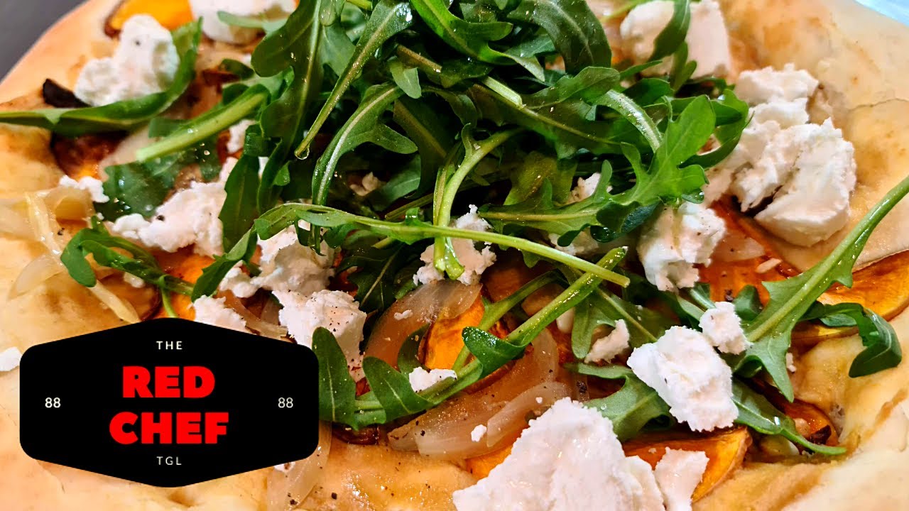 How to make the best PUMPKIN PIZZA | How to make THE BEST PIZZA DOUGH from scratch