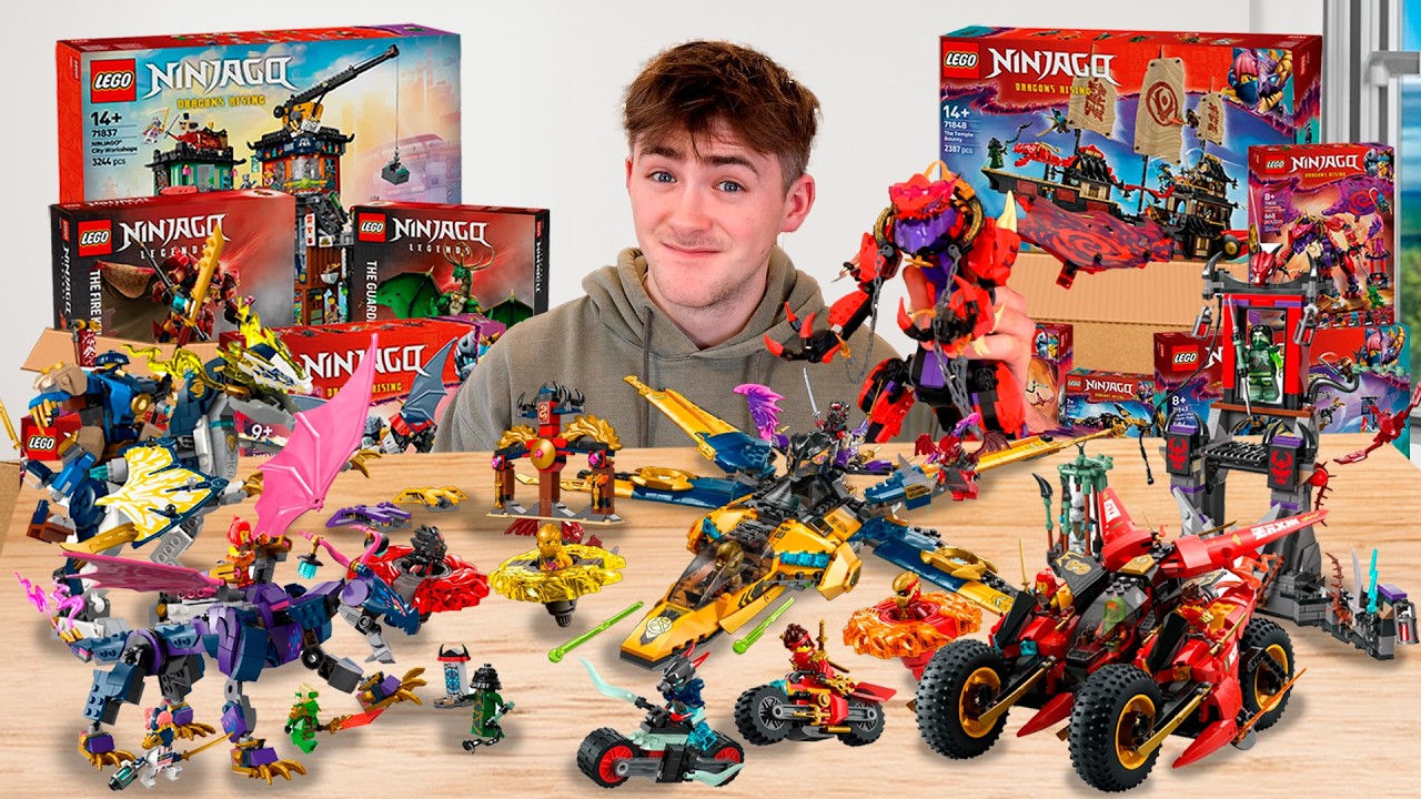Every LEGO NINJAGO 2025 Set...