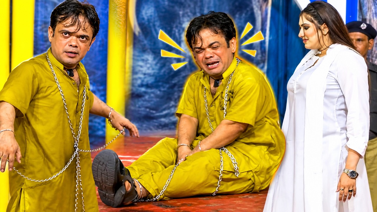 Vicky Kodu and Nisra Noor | Qaiser Piya | Rizi Khan New Stage Drama | Mach Jail | Comedy Clip 2026