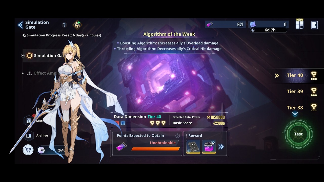 Simulation Gate Tier 40 CLEARED F2P 💨 | Water Team Guide | Solo Leveling Arise