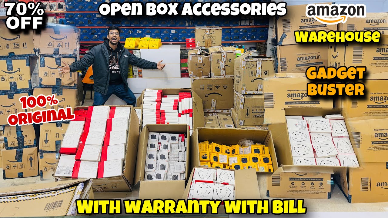 Open Box Acccessories| 100% Original| With warranty with bill | 70% Off | Amazon Warehouse