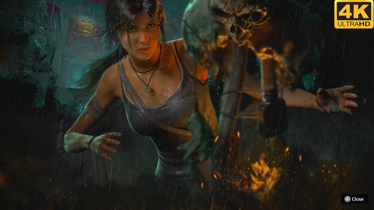 Lara Croft/Tomb Raider DLC Survivor Gameplay - Dead by Daylight (4K 60FPS)
