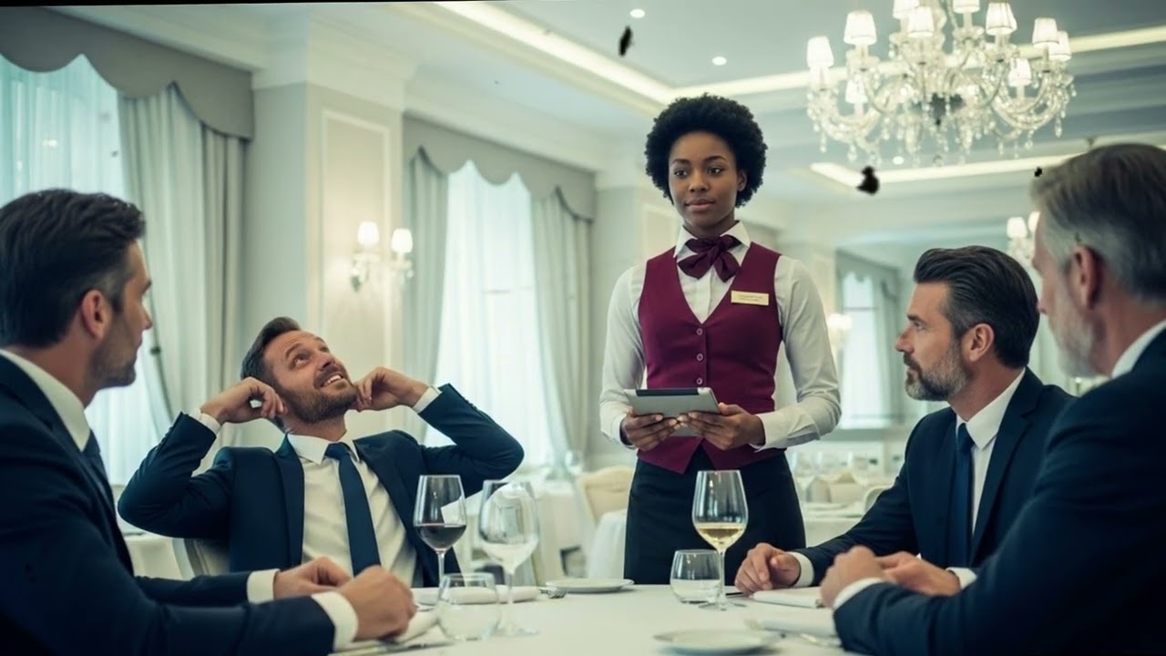 The Waitress With a PhD Who Silenced a Arrogant And Rude Billionaire.A billionaire tries to humiliat