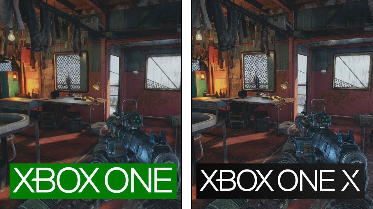 Metro Exodus | ONE vs ONE X | 4K GRAPHICS  & FPS COMPARISON