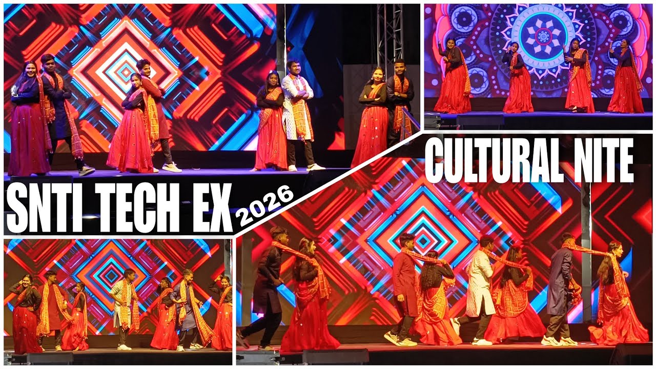 SNTI Tech ex 2026 by Tata steel | Cultural nite |Chunnari chunnari jhankar, Maine payal hai chhankai