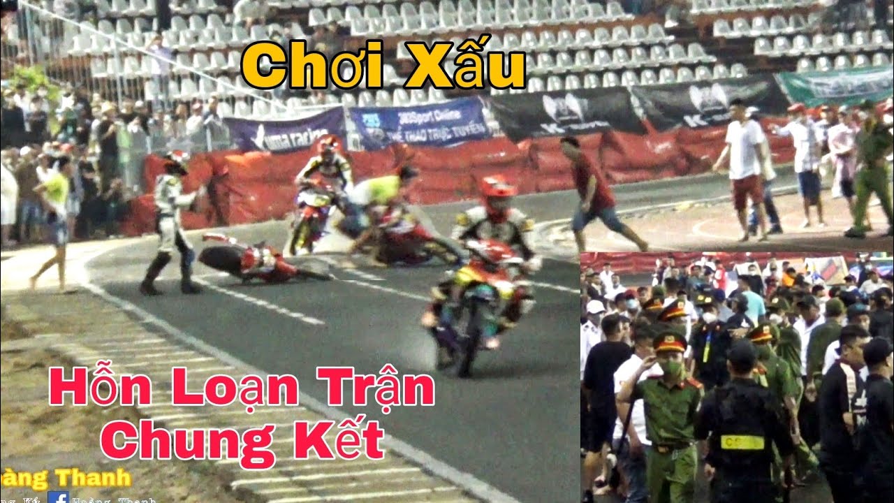Đua Xe Cần Thơ. Đánh Nhau Trận Chung Kết. Vì Bị Chơi Xấu