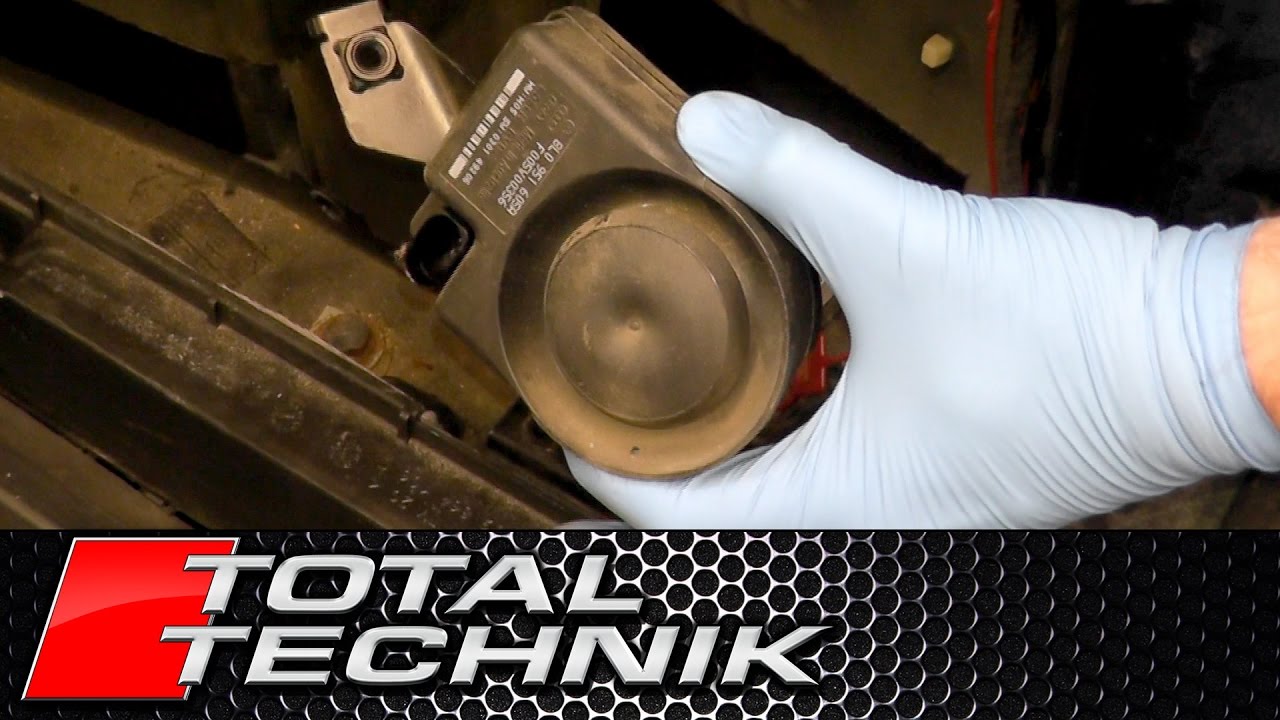 Как удалить сирену сигнализации - Audi A4 S4 - B6 B7 - 2001-2008 - TOTAL TECHNIK