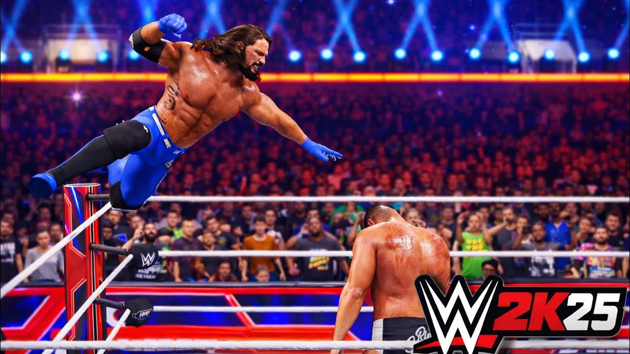 AJ Styles vs Gunther – Royal Rumble | WWE 2K25
