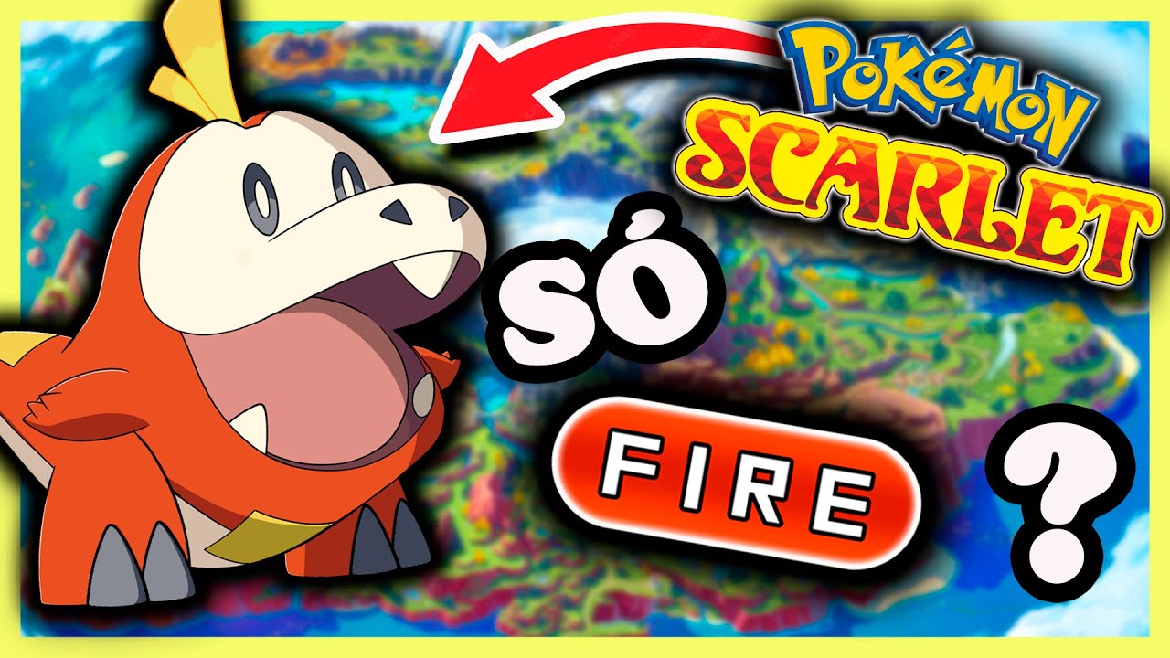 Dá pra ZERAR Pokémon SCARLET SÓ com o Tipo FOGO? - Desafio Pokémon (Sem itens em batalha)