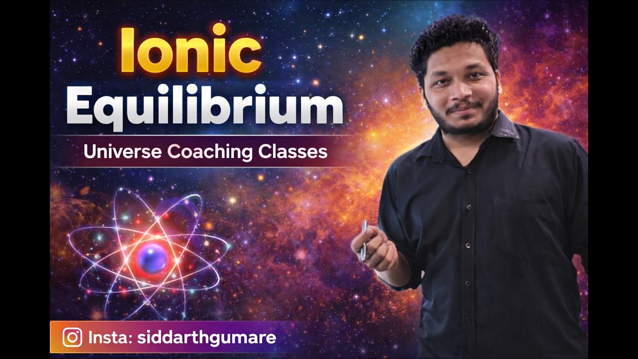Ionic Equilibrium|12th chemistry #class12chemistrynotes #class12chemistry