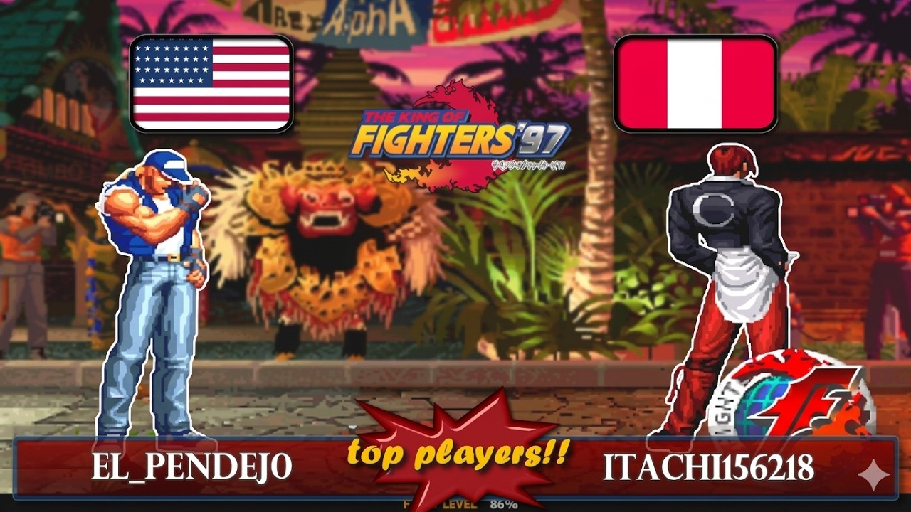 [TOPs KOF 97 FT5] EL_PENDEJ0 (USA) vs itachi156218 (Per) #kof97