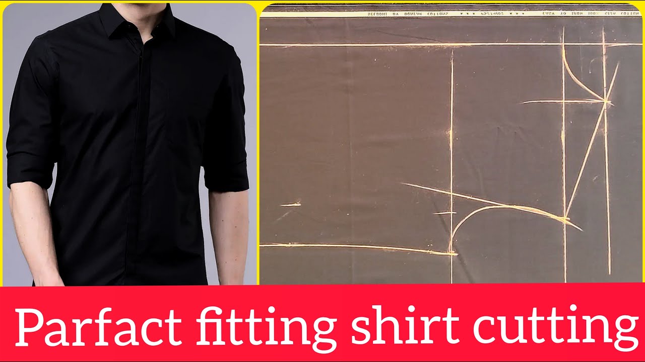 perfect fitting shirt cutting clear explanation | N A Fashion