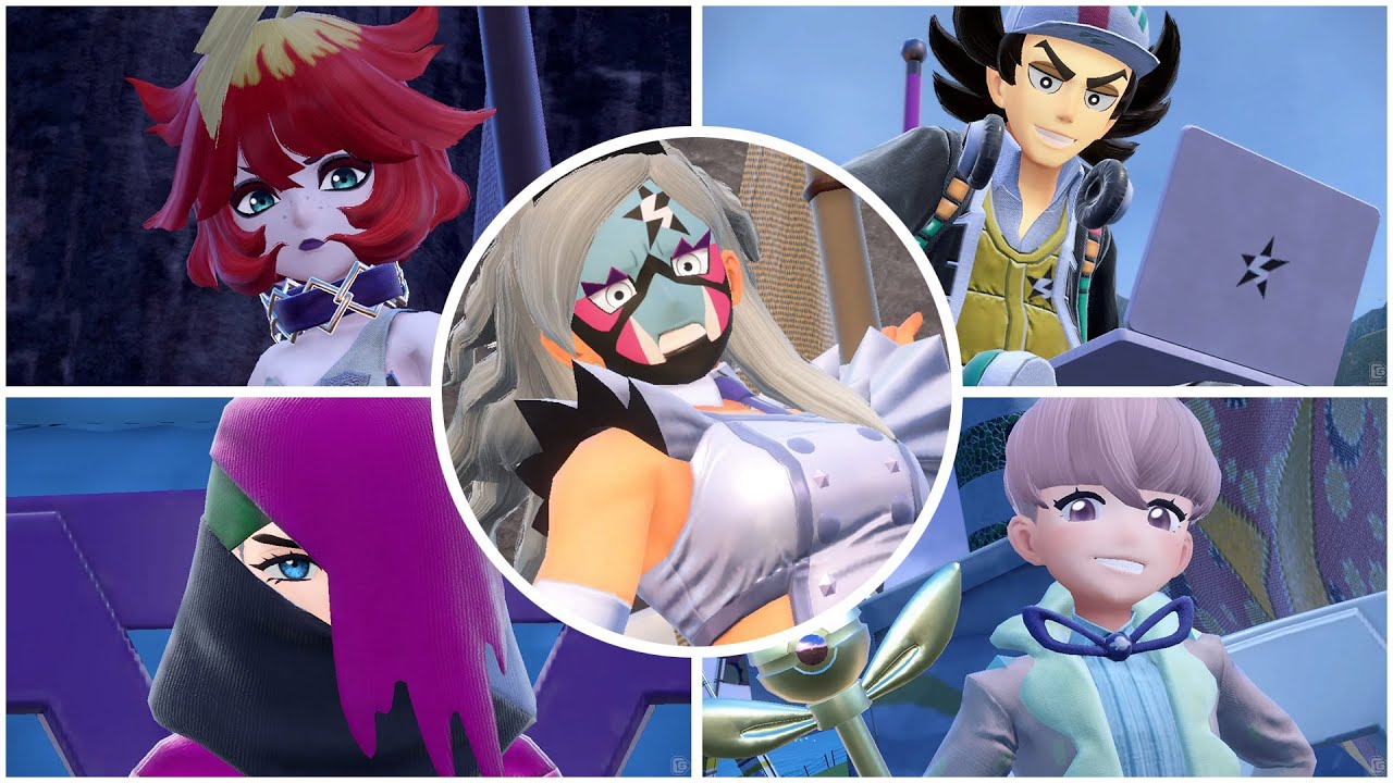 Pokemon Scarlet/Violet - All Team Star Boss Battles