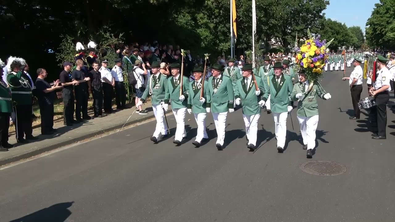 Die große Königsparade Teil 03. Am 25. Juni 2023 in Rosellerheide-Neuenbaum