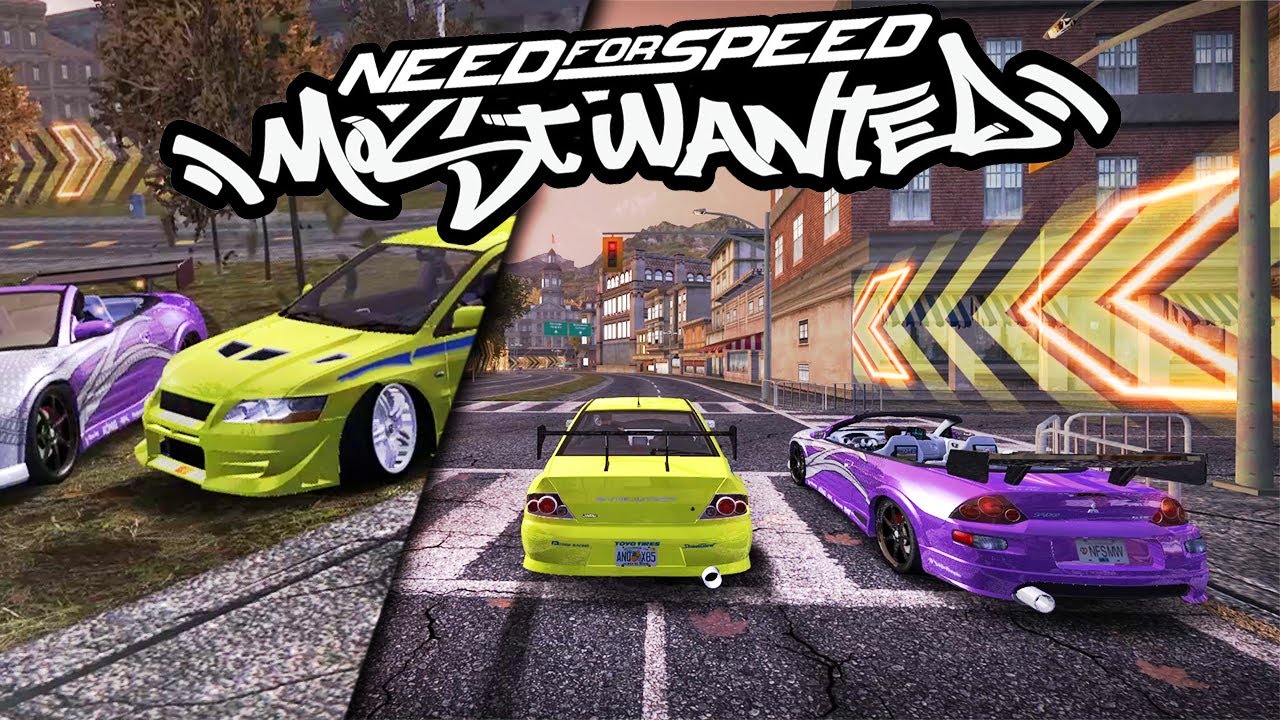 Brian O'conner vs Roman Pierce | Lancer Evo VII vs Eclipse Spyder GTS 2.0 | NFS MW & 2F2F
