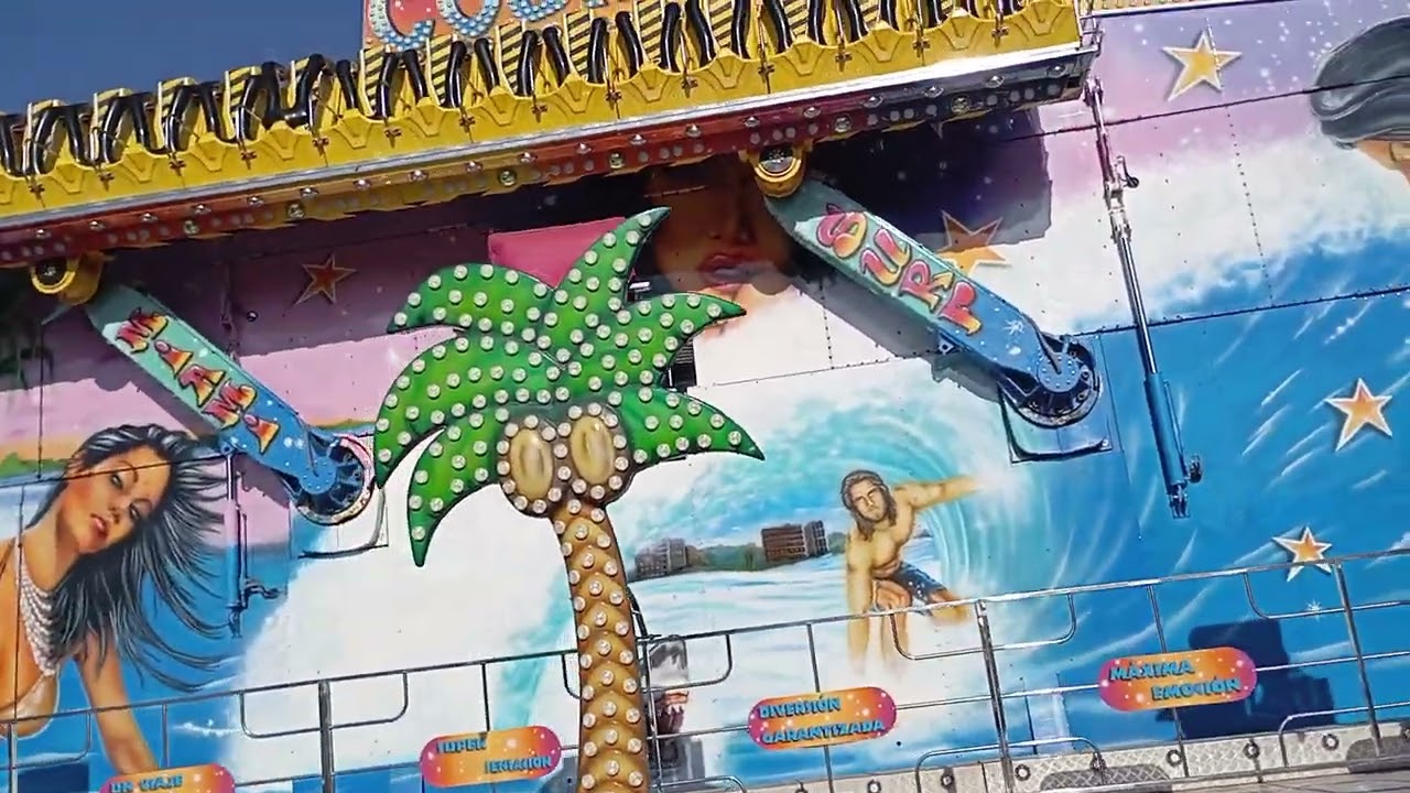 MONTAJE FERIA MANRESA 23MAYO 1 JUNIO 🎡🎠🎢
