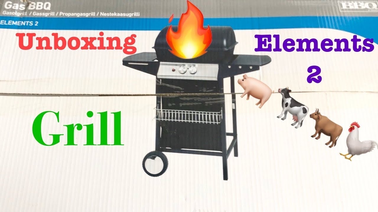 Gas Grill ELEMENTS 2 SETUP