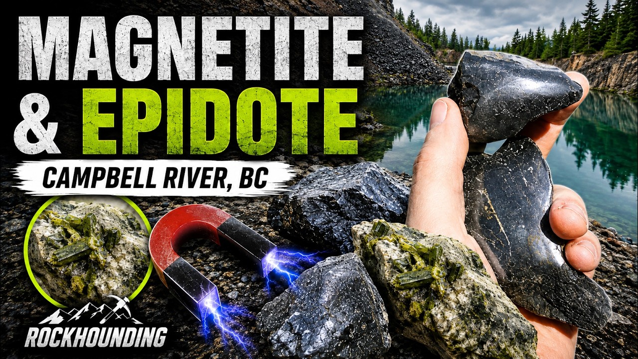 Magnetite & Epidote || Campbell River, Vancouver Island, BC || Rockhounding
