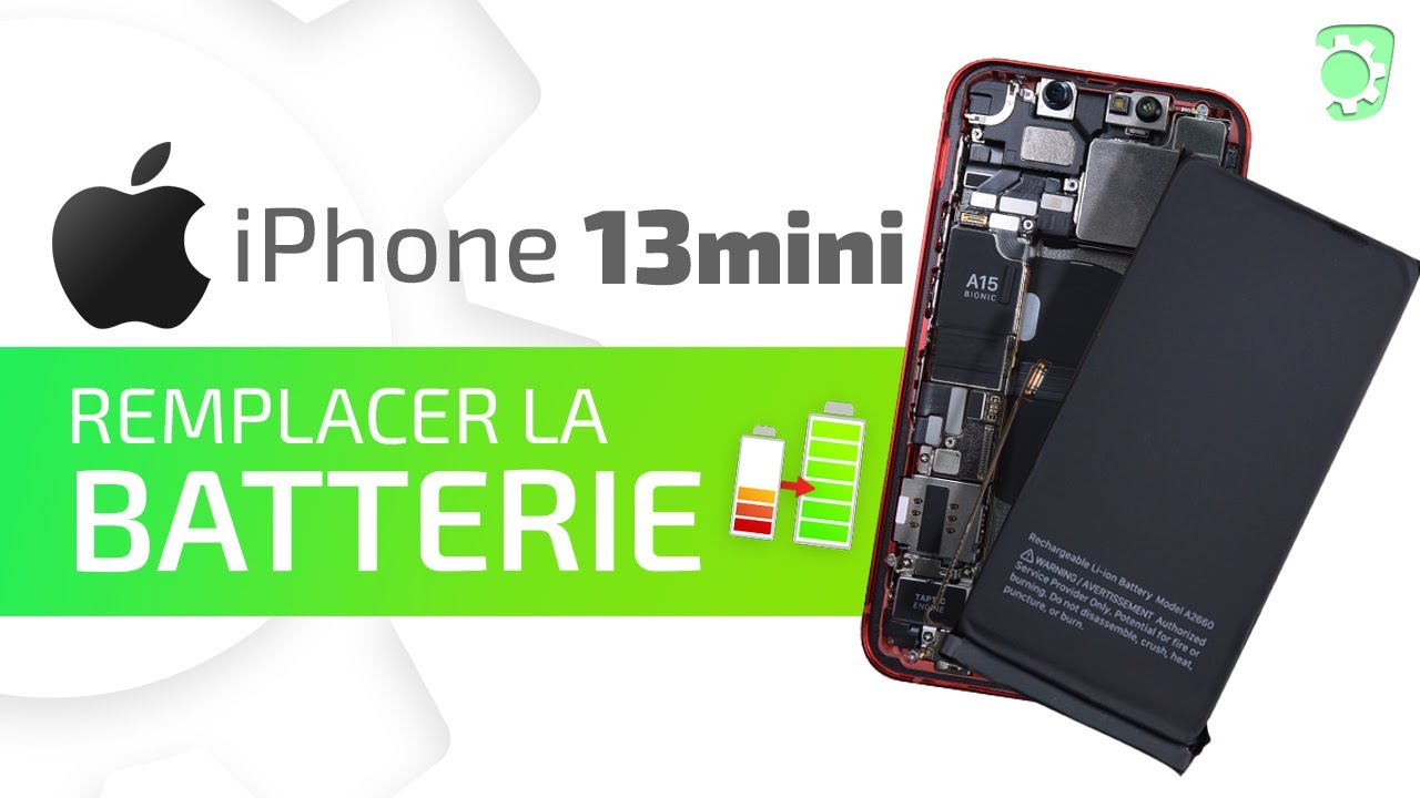 Comment changer la batterie de l'iPhone 13 Mini : Tuto Brico-phone