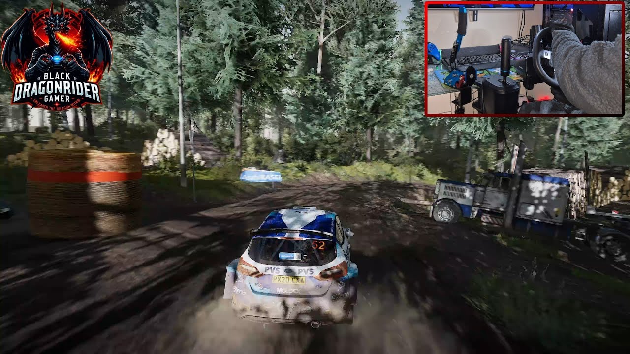 WRC 10 Career Rally  Estonia Elva Reverse Fiesta Rally2