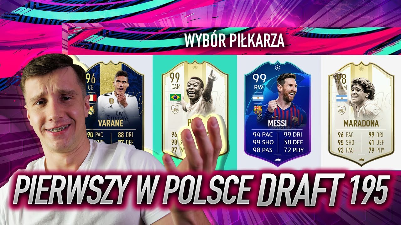DRAFT 195 ZROBIONY! PIERWSZY W POLSCE! FIFA 19 Ultimate Team