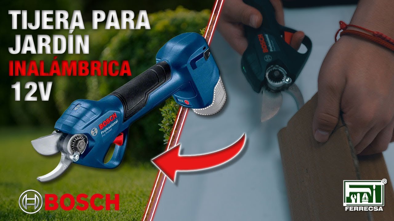 Tijeras para Jardín Inalámbricas🟥Pro Pruner🟥19k1-0e0 Bosch | REVIEW