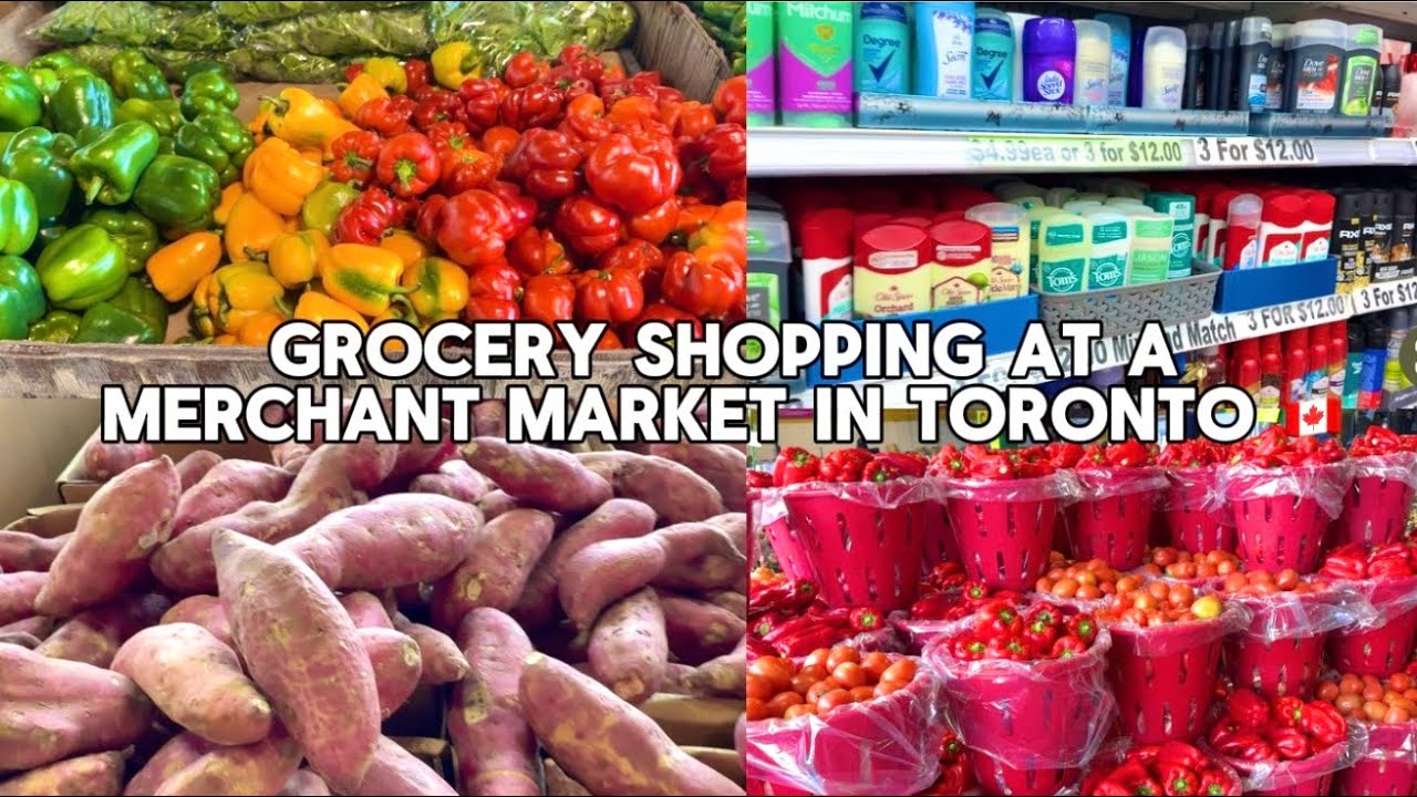 Свежие продукты с фермы | Покупки продуктов на рынке Merchant Market в Торонто 🇨🇦