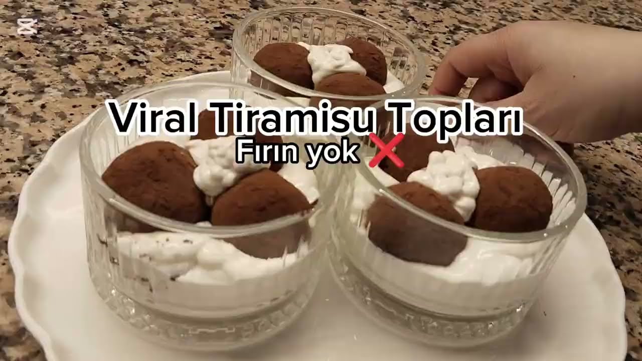 Bu Tiramisu Topları Bağımlılık Yapıyor | Fırın Yok