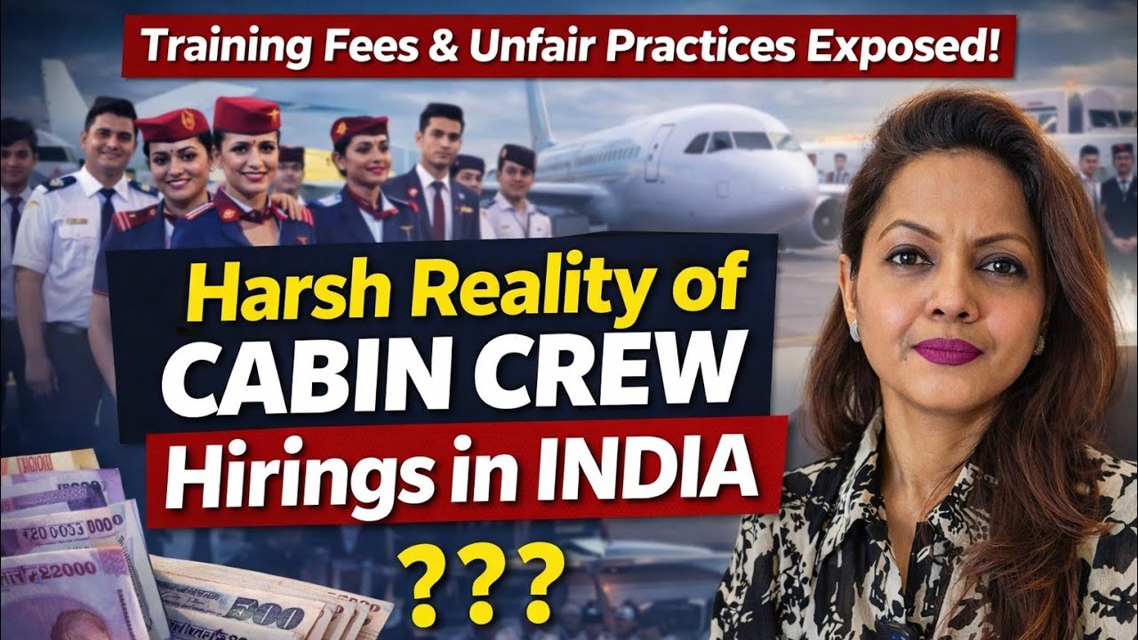 Cabin Crew Hiring Scam? Training Fees, Bond & Unfair Airline Practices Explained | Reality Check😳