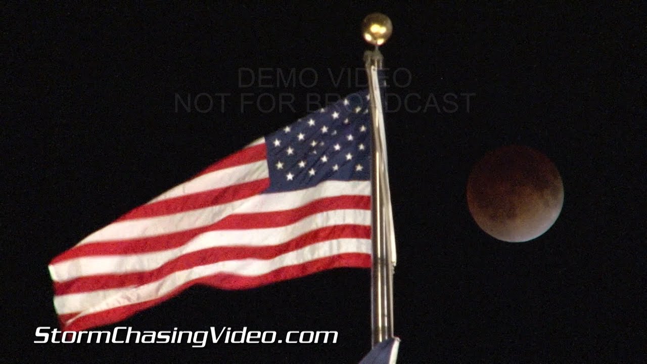 4/15/2014 Iowa City, Iowa -  Lunar Eclipse B-Roll