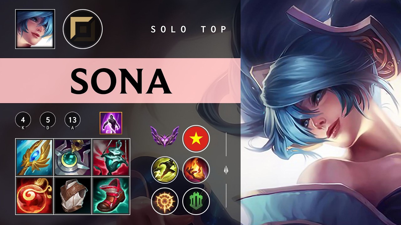 Sona Top vs Fiddlesticks - VN Master Patch 26.04