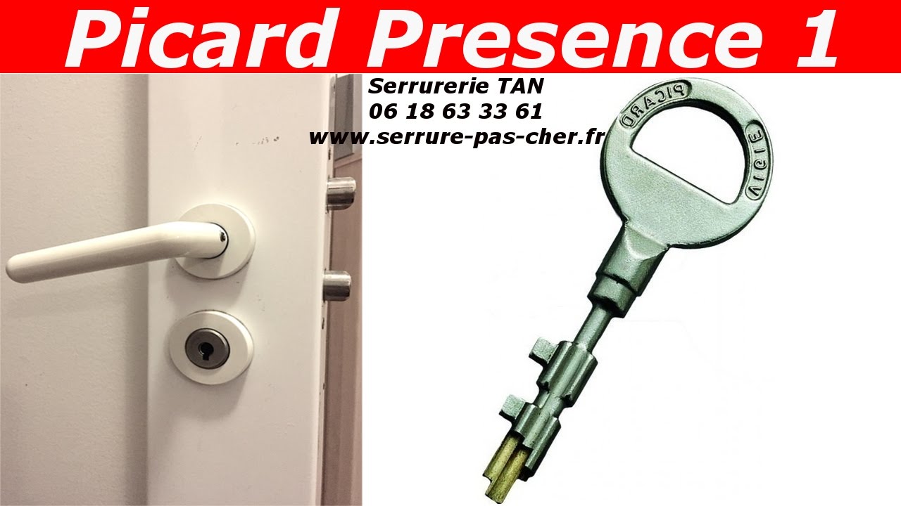 TUTO comment changer une serrure picard presence 1 ?
