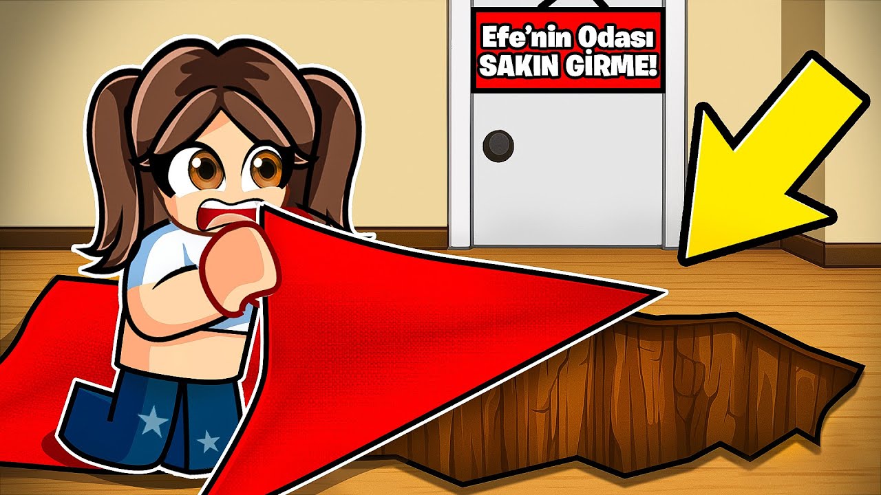 EFE'NİN GİZLİ TÜNELİNİ BULDUM💥ROBLOX BROOKHAVEN🏡RP