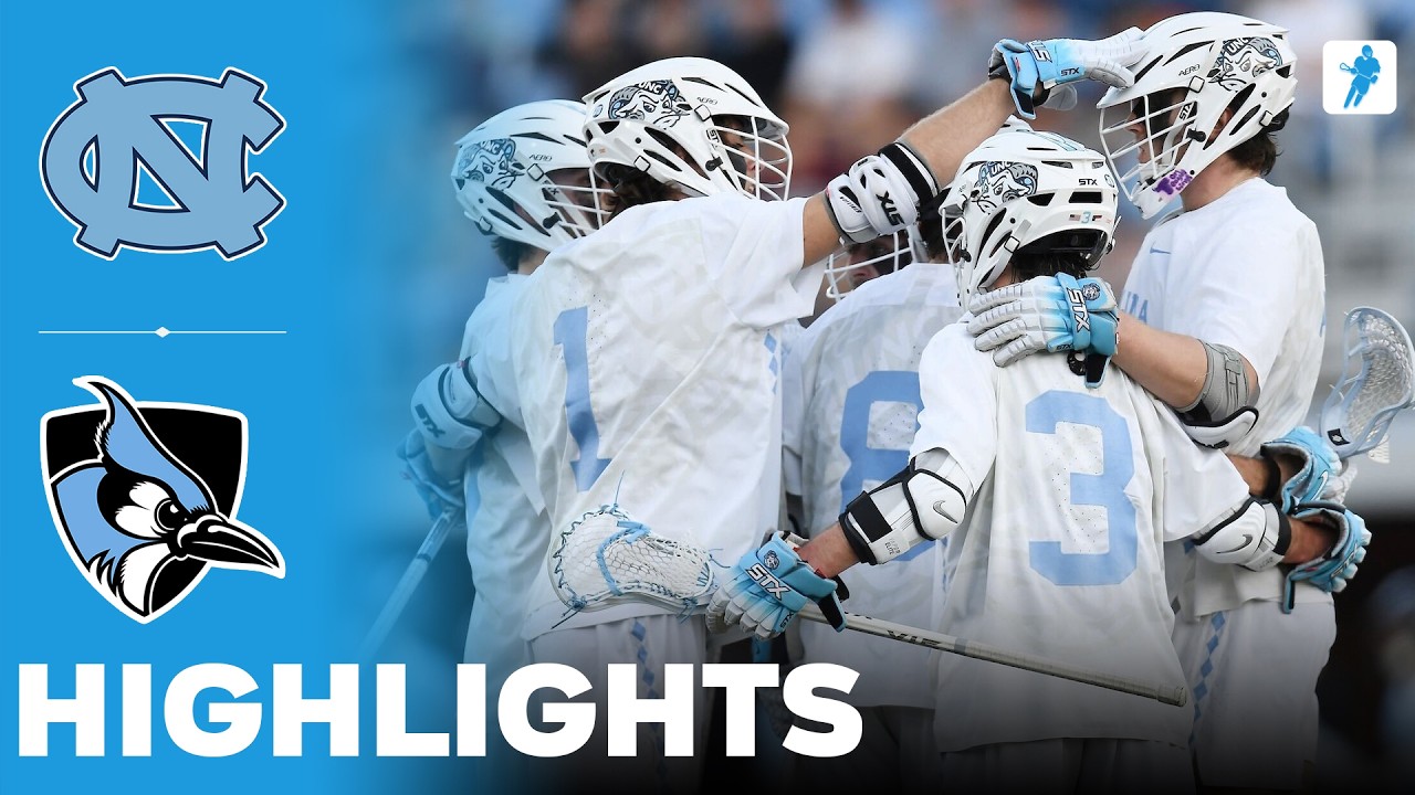 North Carolina vs Johns Hopkins | NCAA College Lacrosse | Highlights - February 20, 2026