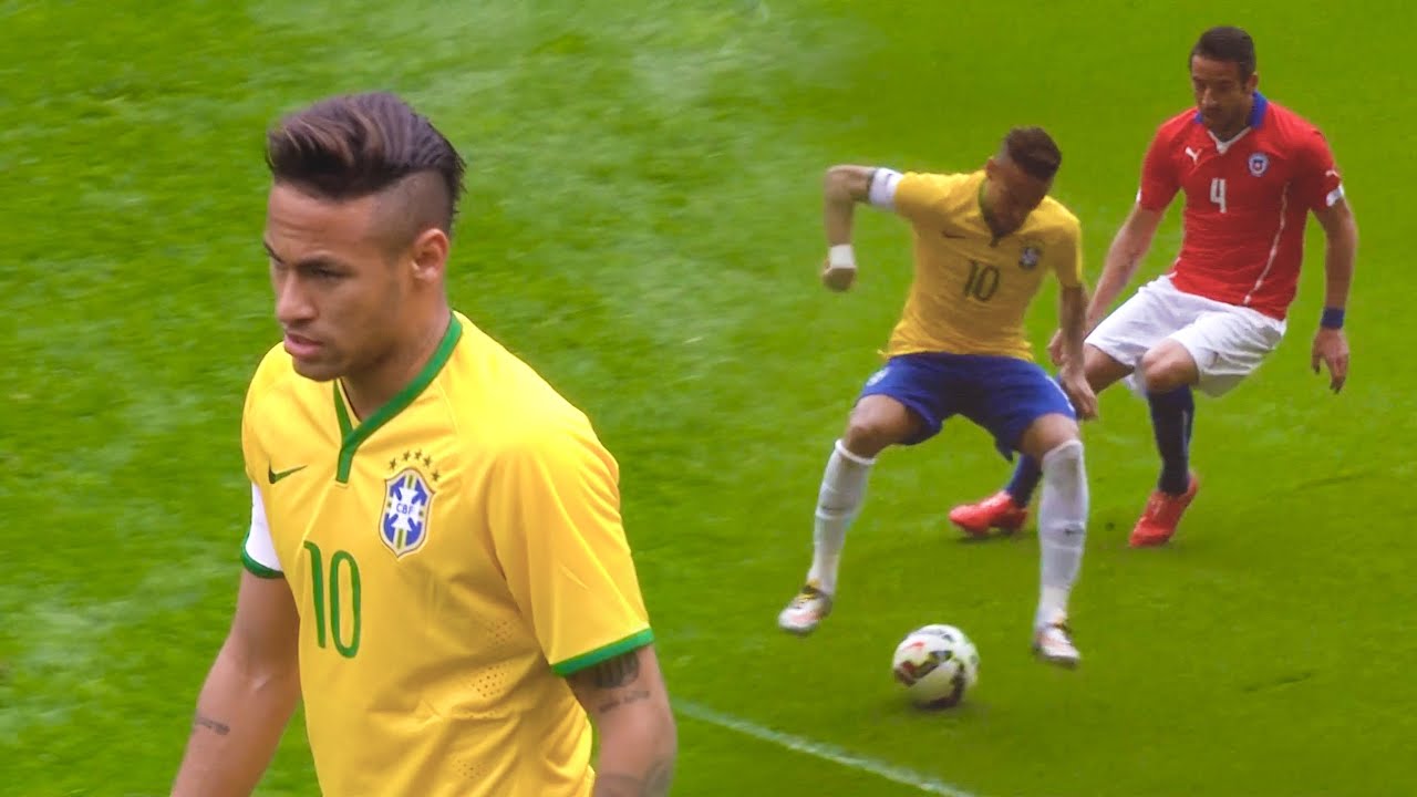 Neymar vs Chile (29/03/2015) English Commentary
