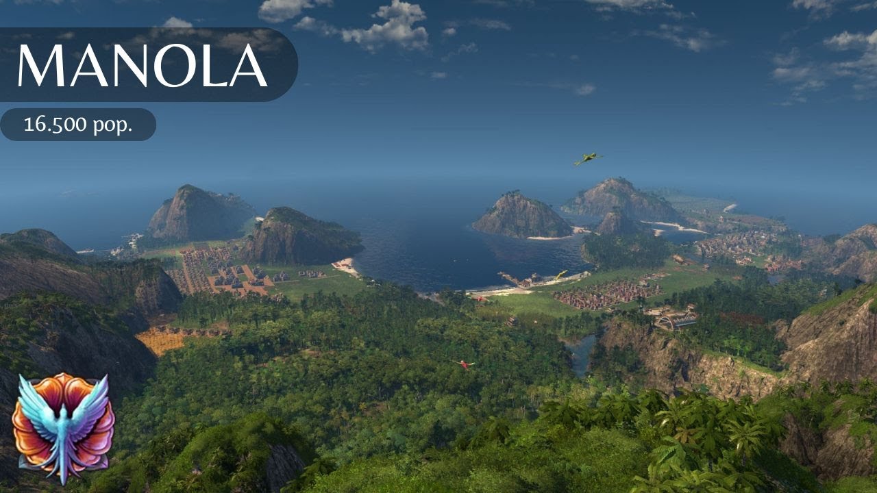 1h 30 m más hacia una megaciudad en Manola y el Nuevo Mundo | Anno 1800