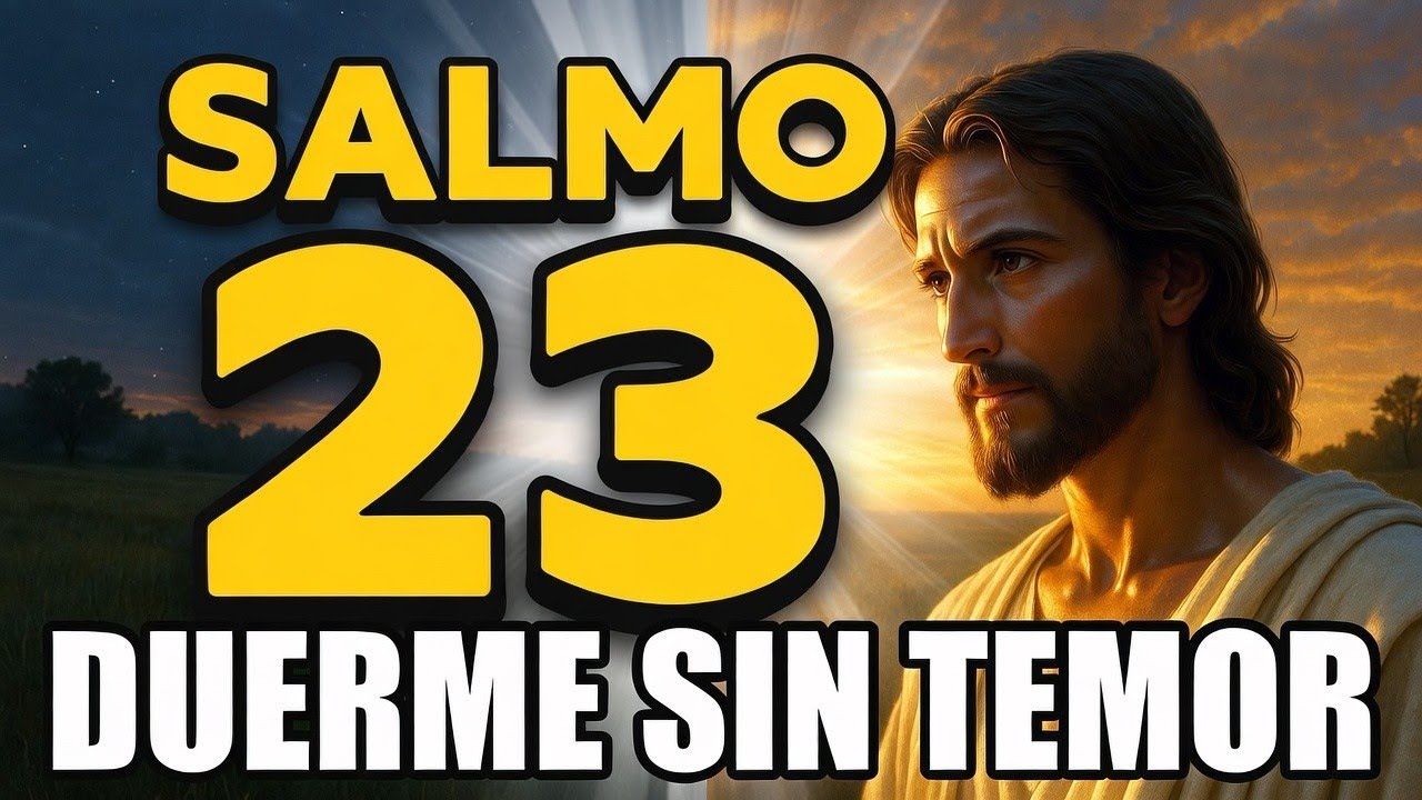 Salmo 23 Para Dormir en Paz HOY 🌙 — Oración Poderosa Contra el Miedo y la Ansiedadr