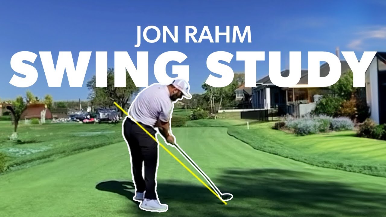 Swing Study: Reigning Masters Champion Jon Rahm with @jakethurmgolf