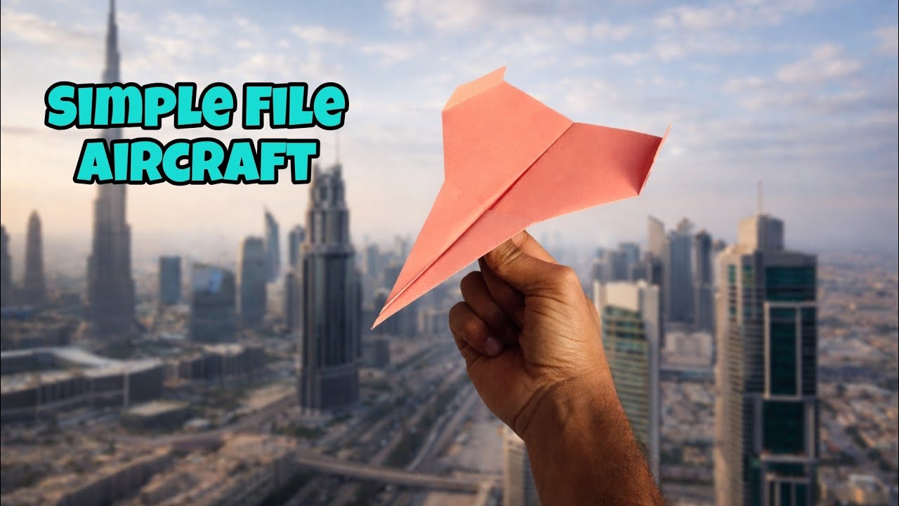 HOW TO MAKE A PAPER ORIGAMI JET AIRPLANE ‼️