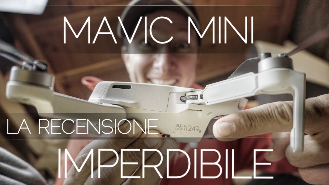DJI MAVIC MINI - INCREDIBILMENTE MINUSCOLO! - IMPERDIBILE RECENSIONE E TEST
