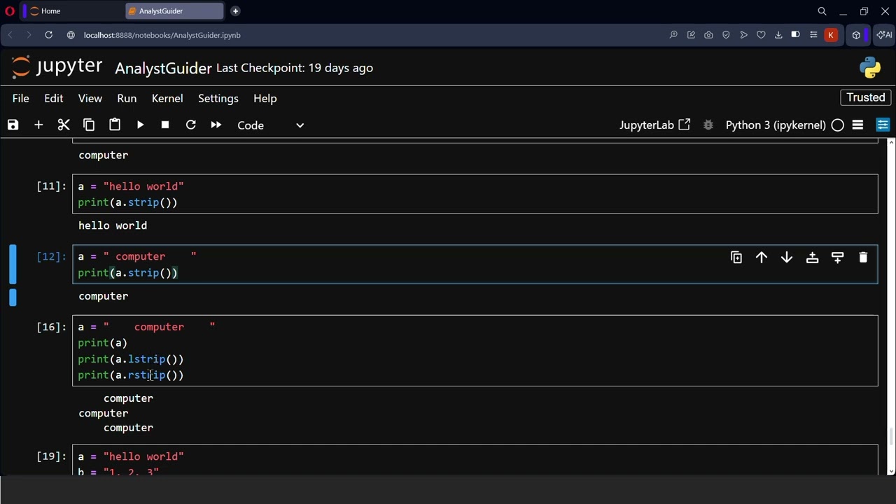 Python [Part-5] For Data Analytics. Simple and Beginner Friendly. Must Watch!!!