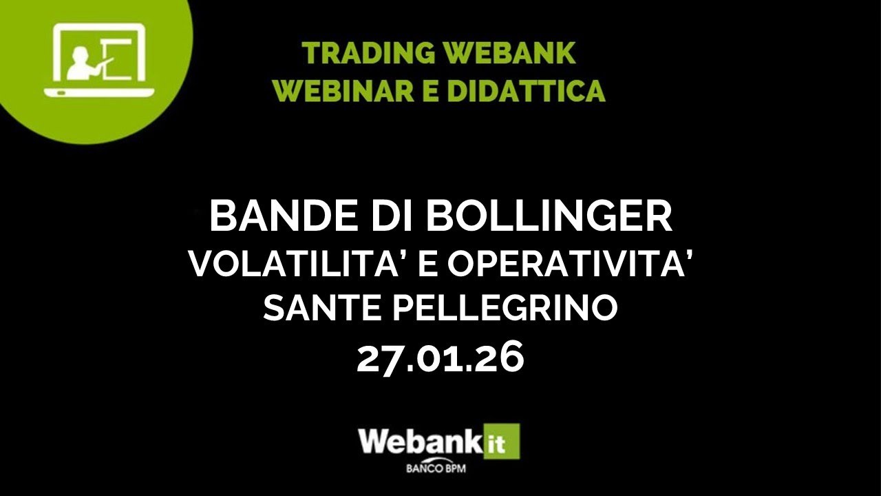 Bande di Bollinger: volatilità e operatività