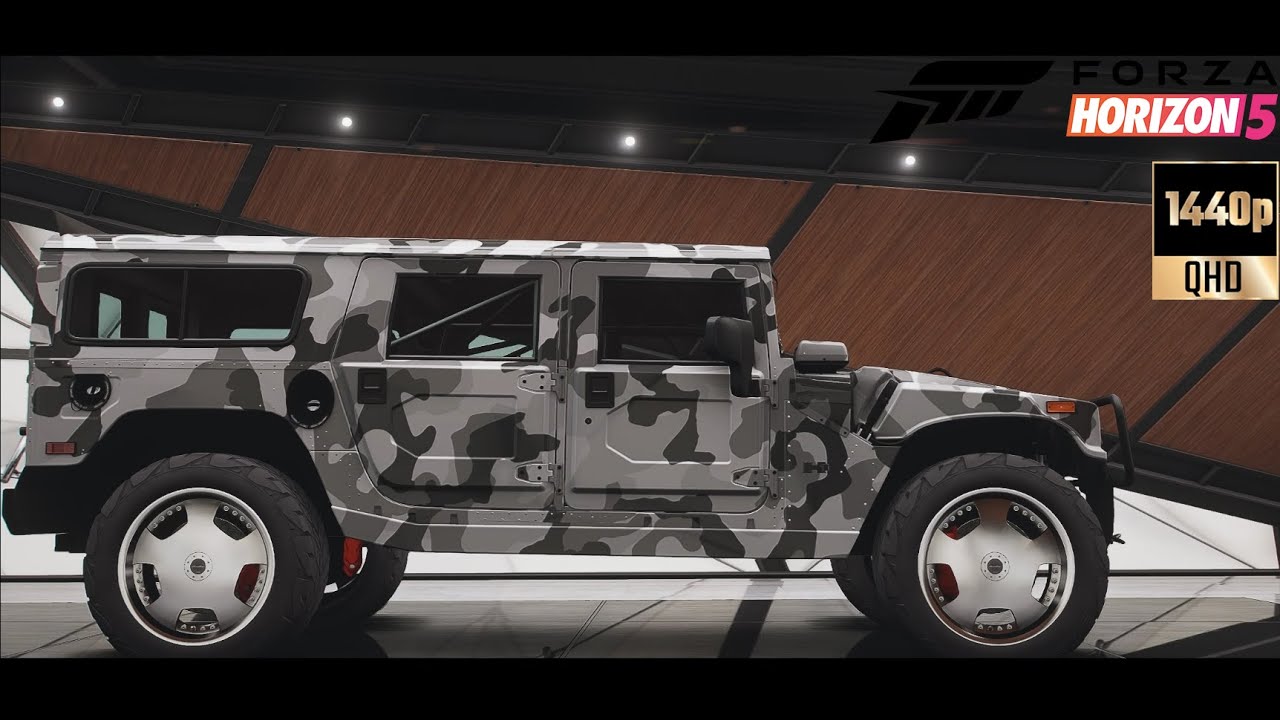 1800HP HUMMER H1 Alpha | OFF-ROAD Cruising - Forza Horizon 5 | Logitech G920