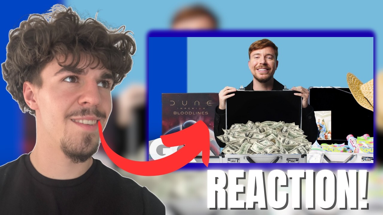 WAS SIND MRBEAST 10 ESSENTIALS?🤔 DanielB12 LIVE reagiert auf 10 Things MrBeast Can’t Live Without😍